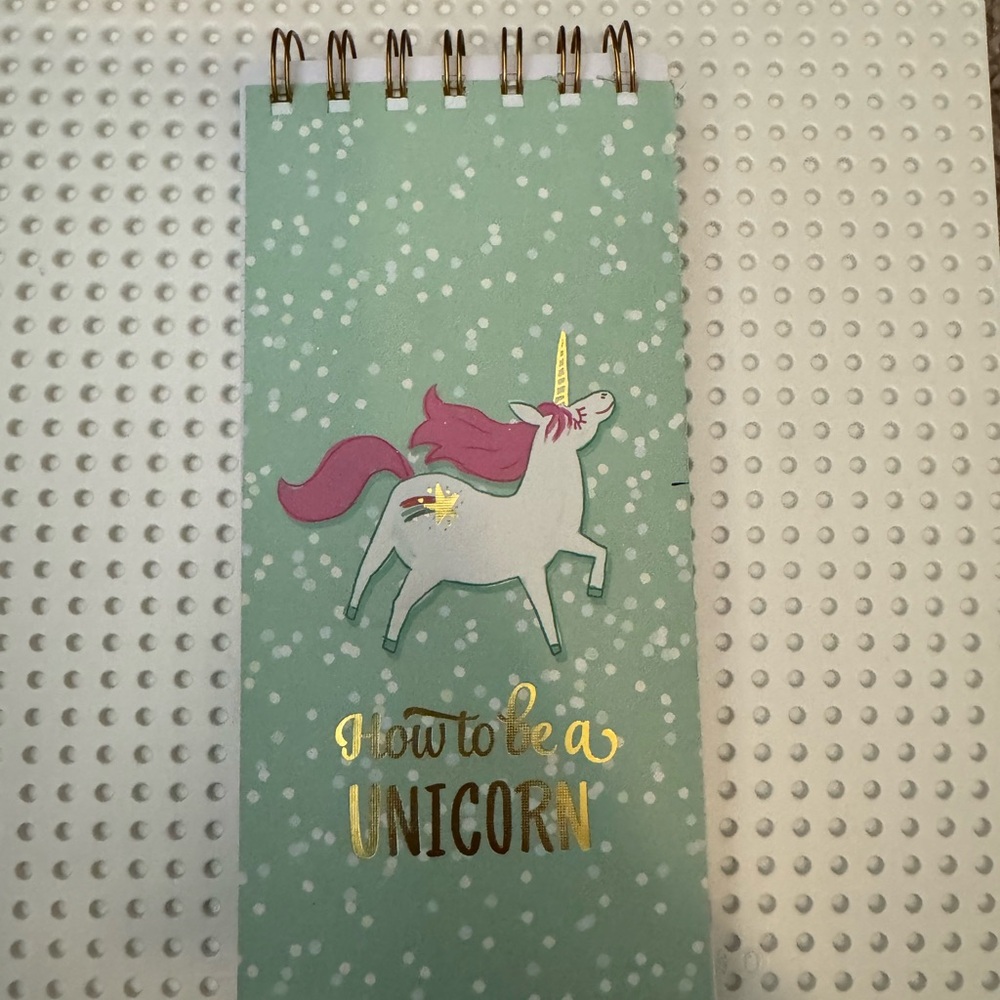 Unicorn Green Notebook